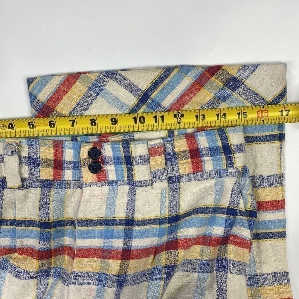 Vintage Levi's For Me Flared Red White Blue Pants 30x30 RARE